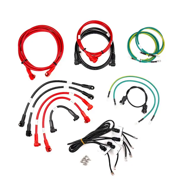 KSTAR verbindingskabels 4 batterijen